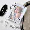 Acrylic Ins Photo Frame 3-Inch Small Card Photo Display Standing Sign Idol Card Picture Frame Card Holder Protective Case