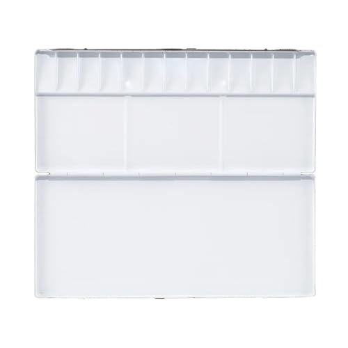 Holbein Aluminum Watercolor Palette No. 40, 13 Compartments, 210141