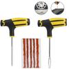 Universal Tire Strips Stiring Glue Repair Tool Kits Garage Tyre Puncture Plug Bike Tubeless Tire Accessories Car Tire Repair Kit