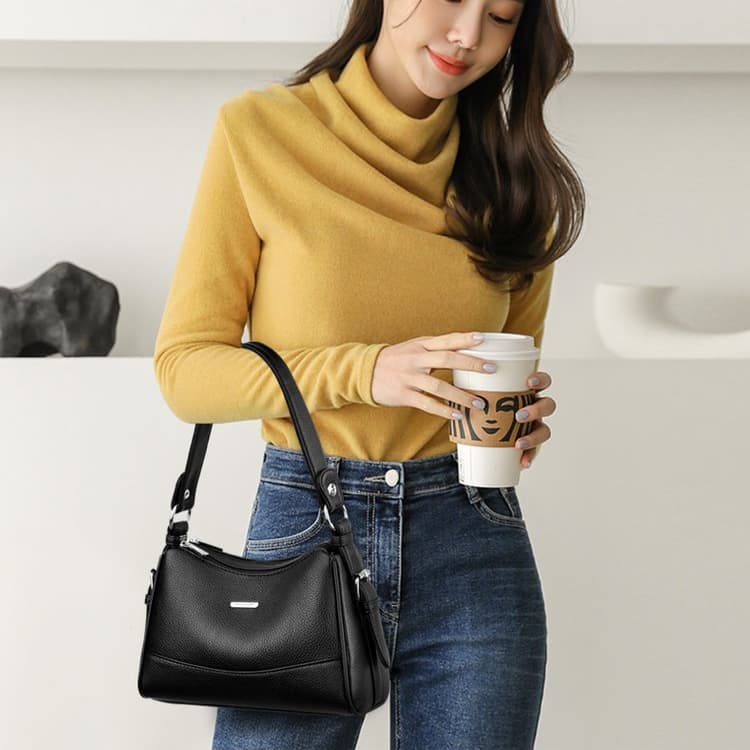 Lychee pattern messenger bag women's shoulder small square bag