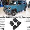 19+ Suzuki Hustler Jimny JB74 All-Weather TPE 3D Custom Floor Mats