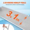 SucceBuy 3/4/5 Steps Removable Dock Ladder 350/500Lbs Load Pontoon Boat Ladder with Rubber Mat for Lake, Marine Boarding, Pool