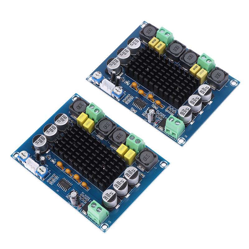 Chip Tpa3116 D2 Xh-M543 12V 24V 120W*2 Dual Channel Digital Power Audio Amplifier Board 120W X2 Tpa3116D2