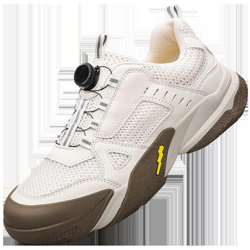 Outdoor Men's Non-slip and Wear-resistant Hiking Shoes Off-road Climbing Shoes Lightweight Cushioning Breathable Hiking Shoes