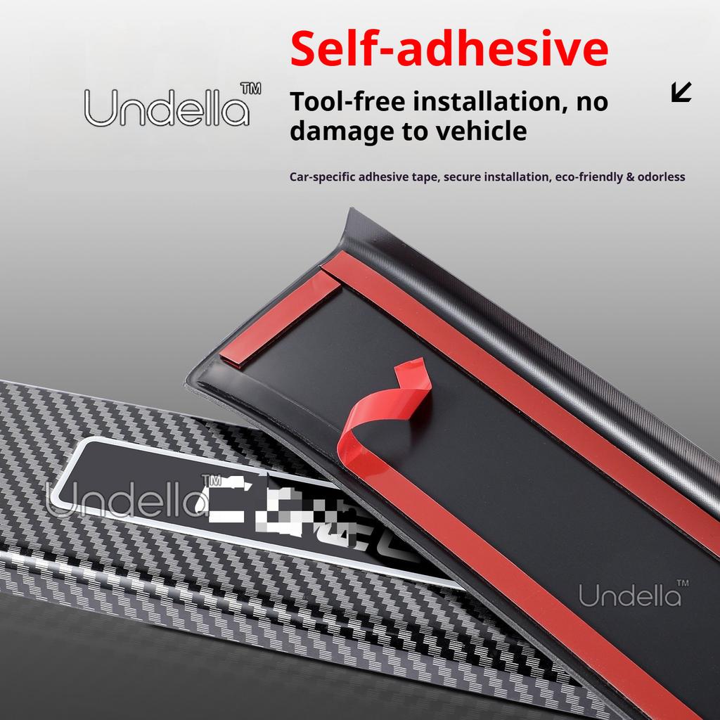 For Geely Coolray 2026 2027 Coolray Plus Car Door Sill Guards Pedal Threshold ABS Carbon Fiber Pattern Trim Cover Accessories
