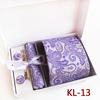 Polyester Business Executive Men'S Tie 6-Piece Gift Box Tie