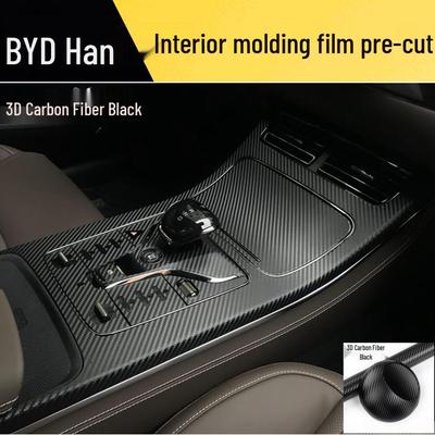BYD Han EV Kohlefaser Mittelkonsole Schalthebelverkleidung für 20 Modelle