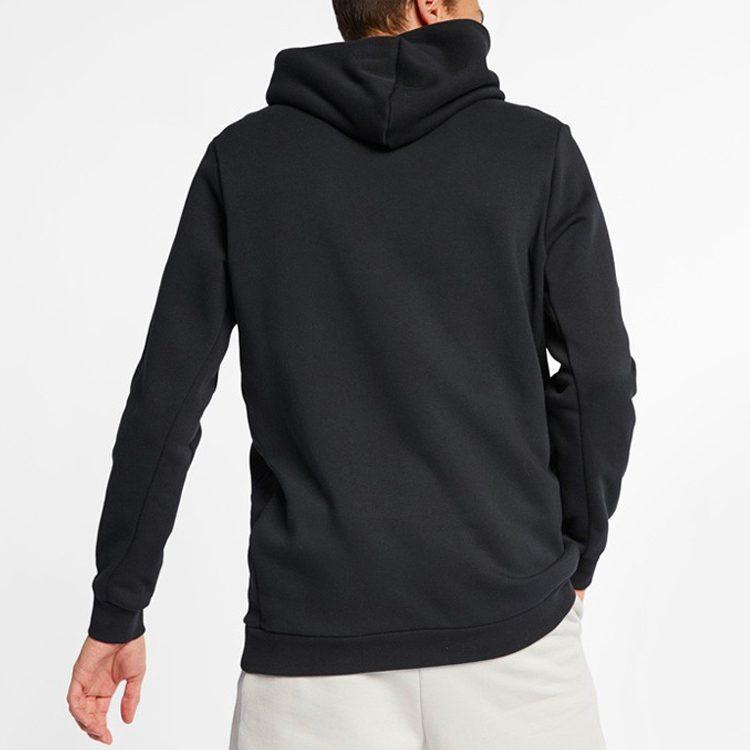 Jordan Sweatshirts Men's Black Hooded Moderate Regular AT9168-010