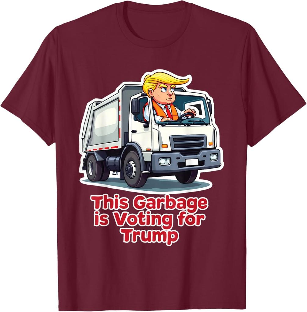 This Garbage is Voting Trump Funny Garbage Truck Unisex T-Shirt