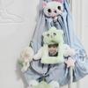 Cartoon Cute Nct Wicku Stars Plush Photocard Case Bag Pendant Student Card Holder Idol Photos Protective Cover