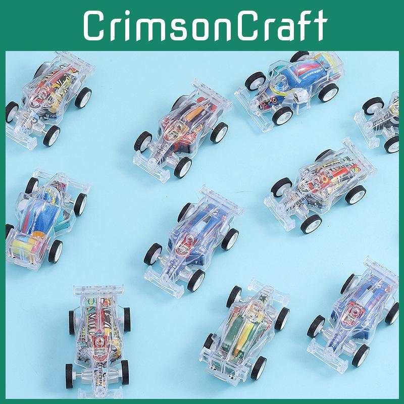 Mini Plastic Race Car With Rebound Feature Suitable For Childrens Playroom