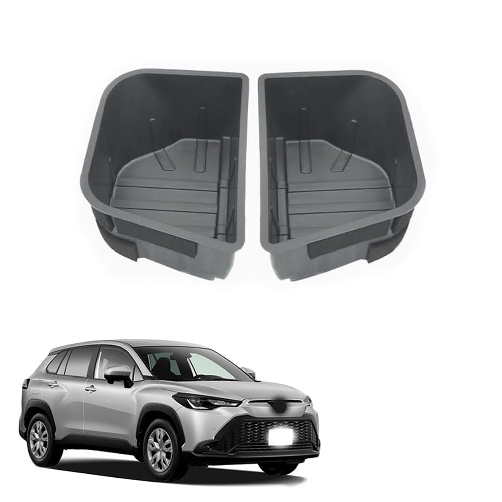For the New Corolla Cross MXGA1 Custom Trunk Side Storage Tail Box Storage ABS Corolla Cross Corolla Cross Corolla Cross Corolla Cross Dedicated Parts
