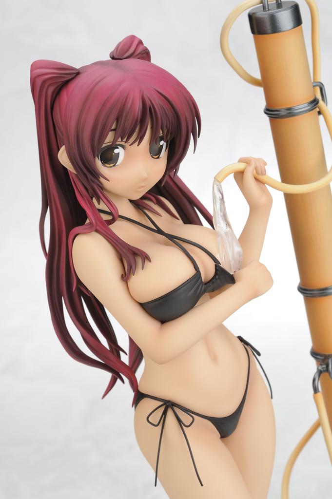 ToHeart2 Tamaki Mukai Illustrazione Costume da Bagno Versione Nera. (Figura in PVC preverniciata, Scala 1/6)