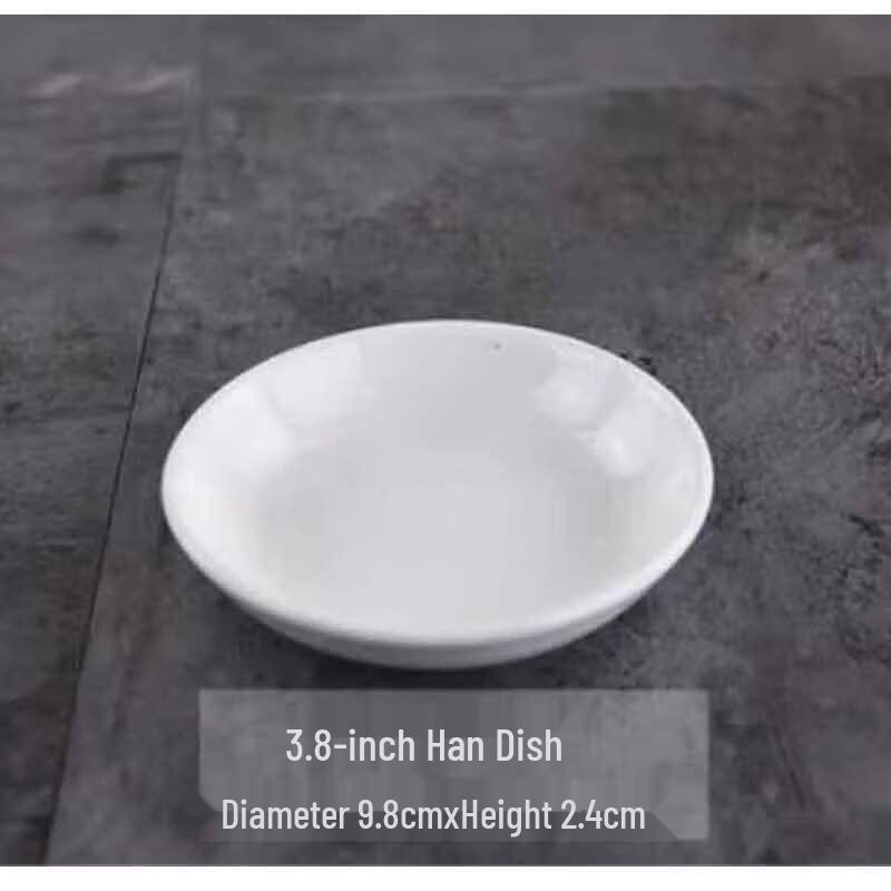 Homeglen Commercial Ceramic 3.8-inch Small Dish (10-Pack)