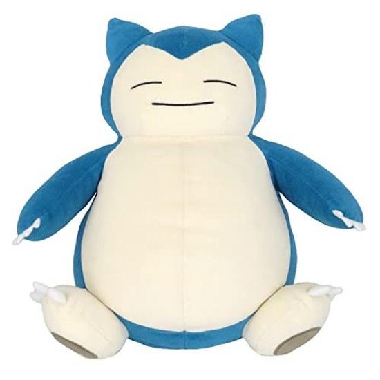 San-ei Trading Pocket Monster Mochi Fuwafuwacushion Snorlax W31D27H35cm Plush Goods Pokemon PZ04
