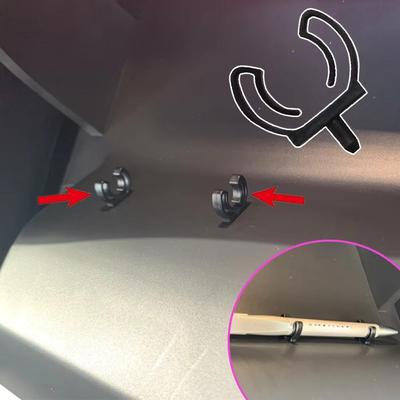 2 stuks Voor Skoda Octavia Combi Rapid Kamiq Superb Kodiaq Fabia Karoq Yeti Superb Slavia Lock Potloodbakje Bevestigingsclips Zwart NIEUW