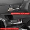 For Toyota Tacoma 2024-2025 Carbon Fiber Inner Door Handle Bowl Panel Cover Trim