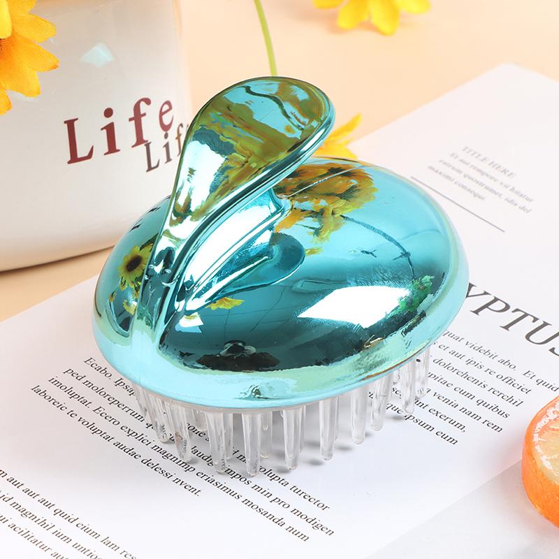 Silicone Head Body Massager Shampoo Scalp Massage Brush Hair Washing Comb Body Shower Brush Bath Spa Slimming Massage Brush