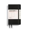 Leuchtturm A6 Plain Officially Imported Notebook, Black, 317257,
