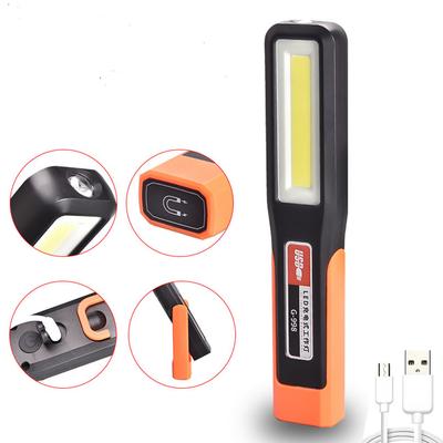Võimas COB LED töövalgusti auto garaaži mehaaniline lamp USB laetav taskulamp magnetiline taskulamp avariivalgusti hoiatustuli