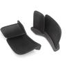 Motorcycle Rear Tail Spoiler Wing Fairing,ABS Carbon Fiber, Compatible with Ducati Panigale V2 V4S V4 V4R Super 2018-2024, 2-Piece Set (Matte Black)