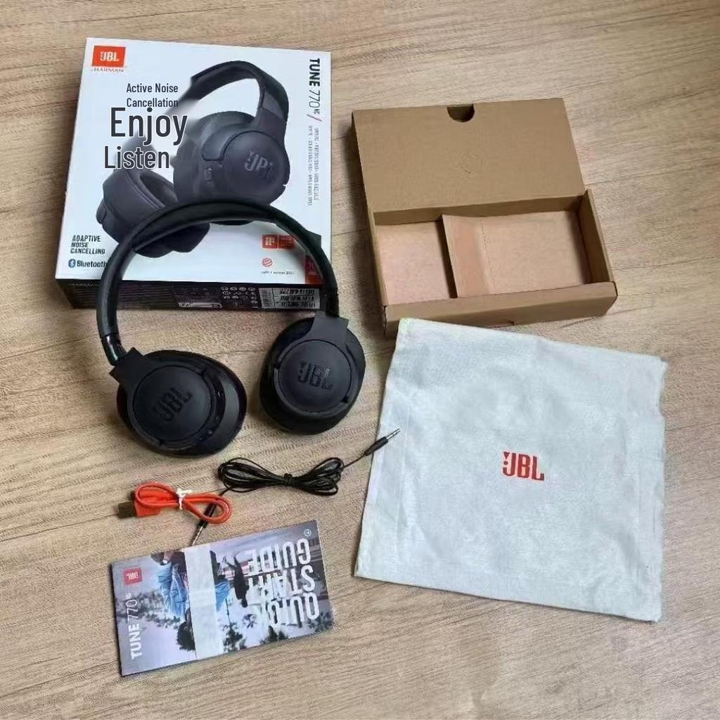 JBL Tune770NC Over-Ear Bluetooth-Kopfhörer mit Geräuschunterdrückung und persönlichem Code
