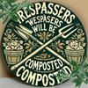 Vintage Chaser Metal Round Wall Sign Home Bar Cafe Club Decor