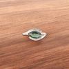 Green Amethyst 925 Sterling Silver Ring Handmade Gemstone Jewelry Gift For Mom RR-60-3