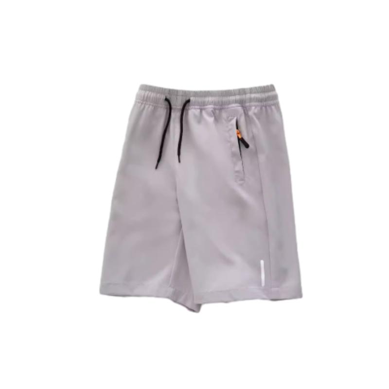 Jungen Sommer Shorts aus elastischer Eisseide, leicht, sportlich, lässig, Polyester, mehrfarbig, Sportbekleidung für große Kinder, schnelltrocknend