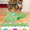 Exercise Interactive Cat Toys Rechargeable Moving Concealed Feathers Real Mouse Squeaky Touch Activated Cat Kitten Toy For Indoor Bored Cats