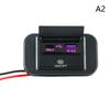 Quick Charge Pd Type C Dual Usb Ports Car Bus Charger Socket Adapter 12V/24V Usb Power Panel With Swith For Marine Motorcycles