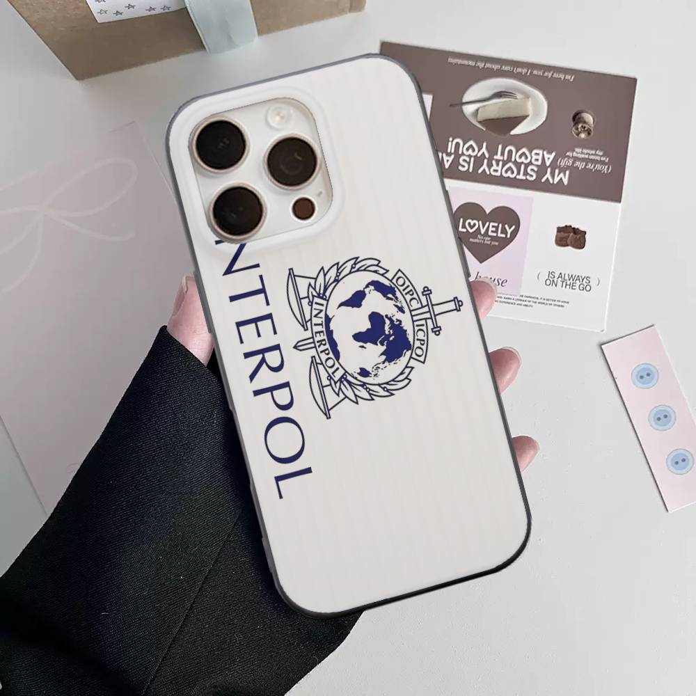 

I-Interpol Phone Case for iPhone 17 16 15 14 13 12 11 Corrugated Frosted Soft Cover Anti-Slip iPhone 12pro max