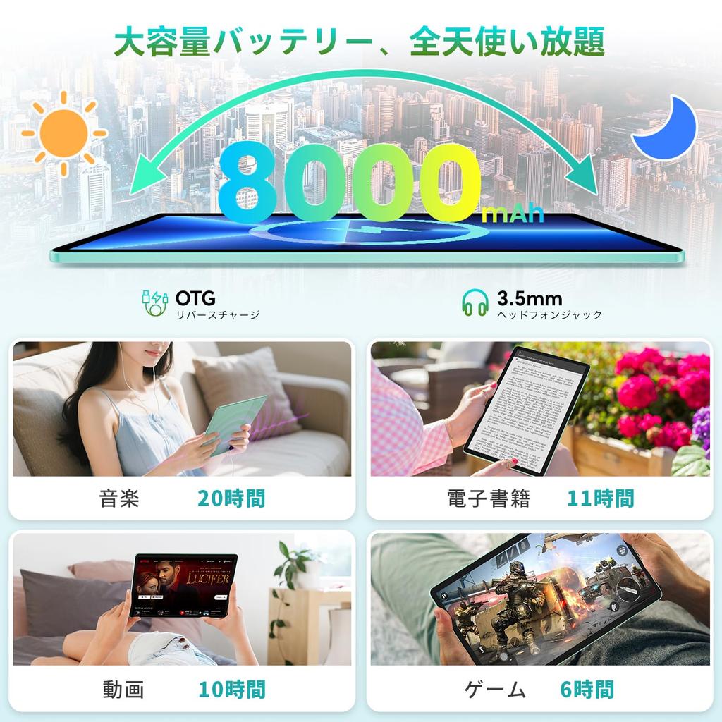 New Android 2K Large 2000x1200 12GB 128GB 1TB Widevine Netflix Compatible GPS BT Face Recognition Split Screen Wireless Projection Android 15 Tablet