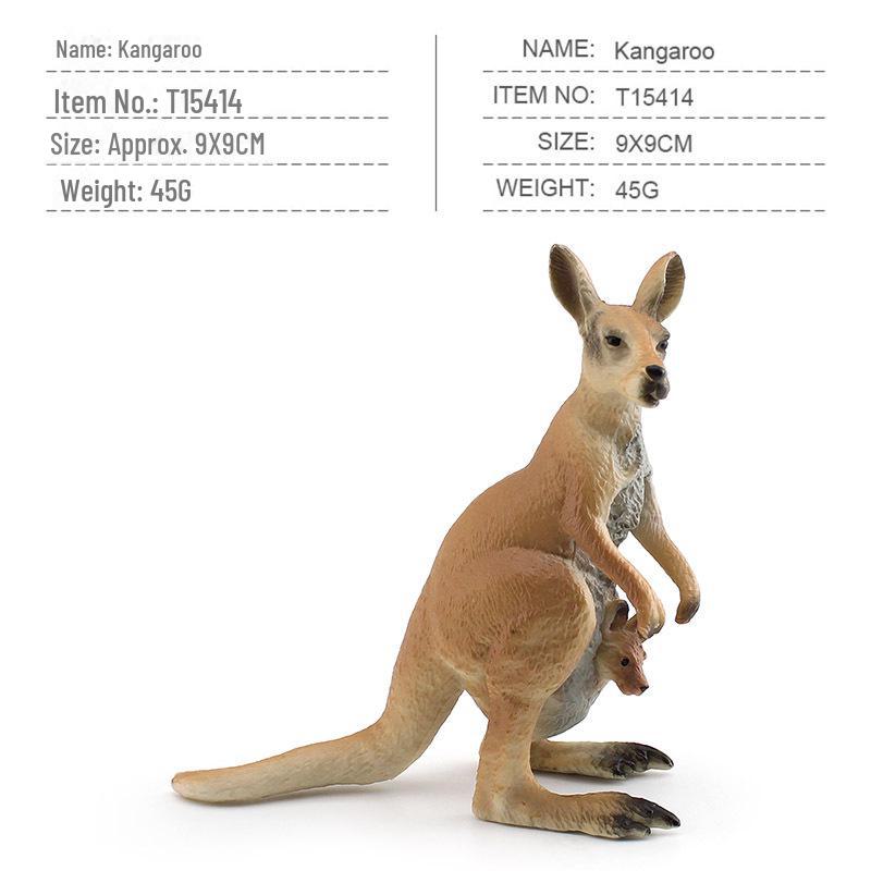 

«Набор моделей диких животных»: Белка, Белохвостый олень, Муравьед, Трубкозуб, Пингвин, Горилла