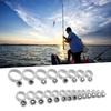 Fishing Rod Guide Wire Ceramic Ring Repair Kit for Boat and Rock Fishing