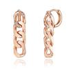 ELLE Jewelry 14K GF Chain One-Touch Earrings ELGPEE425