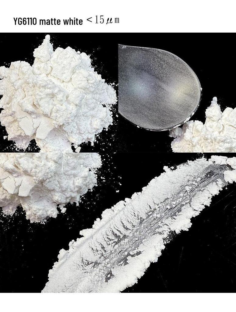 Matte Pearlescent Mica Powder for Eyeshadow & Nail Art