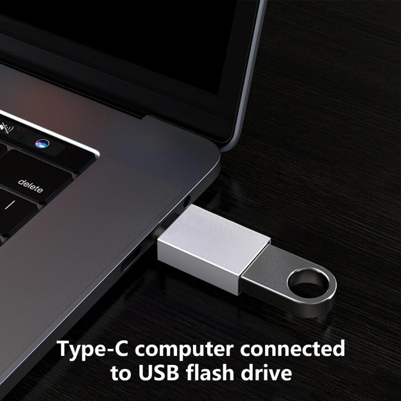 USB C To USB Adapter Type C Male To USB3.0 Female OTG Converter for Phone Tablets Laptops Charging 5Gbps Data Transfer