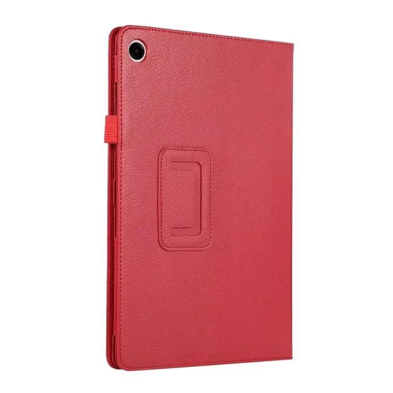 Θήκη Κάλυμμα για Samsung Tab A9 Plus 11" Λεπτή Αναδιπλούμενη Σταντ Αναδιπλούμενη Θήκη Δερματίνη PU για Samsung Galaxy SM X210 X215 X216 X218 Θήκες