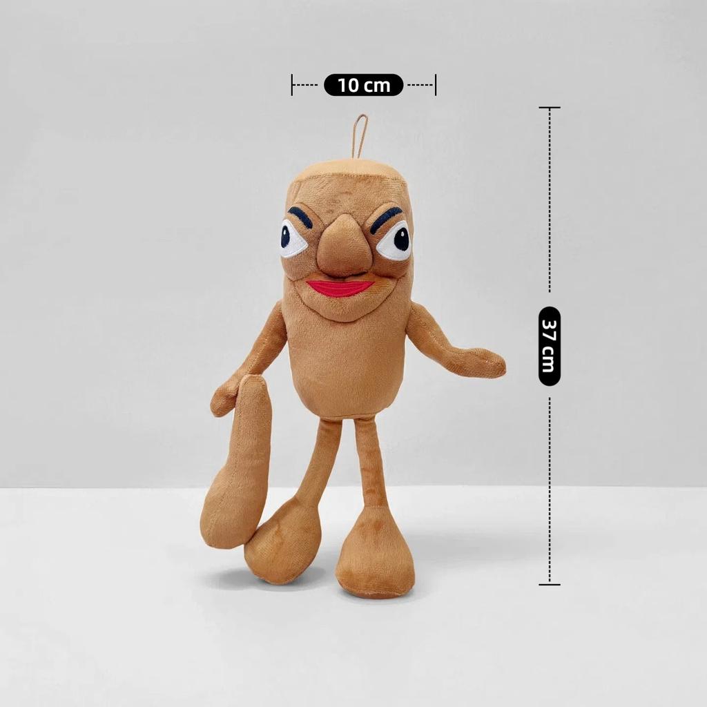 Nuovo Peluche Italiano Brainrot Tralala TungTung Sahur Occhi e Bocca Espressivi Morbido Peluche Animale di Peluche Bambola Compleanno Ragazze