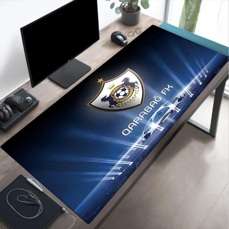 Soccer Team Qarabag Design Mouse Pad, Gaming Mouse Pad, Keyboard Pad, Desk Decor for Computer Notebook Fan Gift Birthday Gift