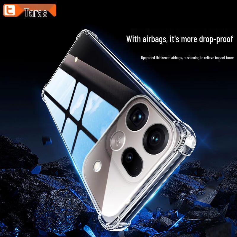 OPPO Find X9s Pro Airbag Transparent TPU Phone Case