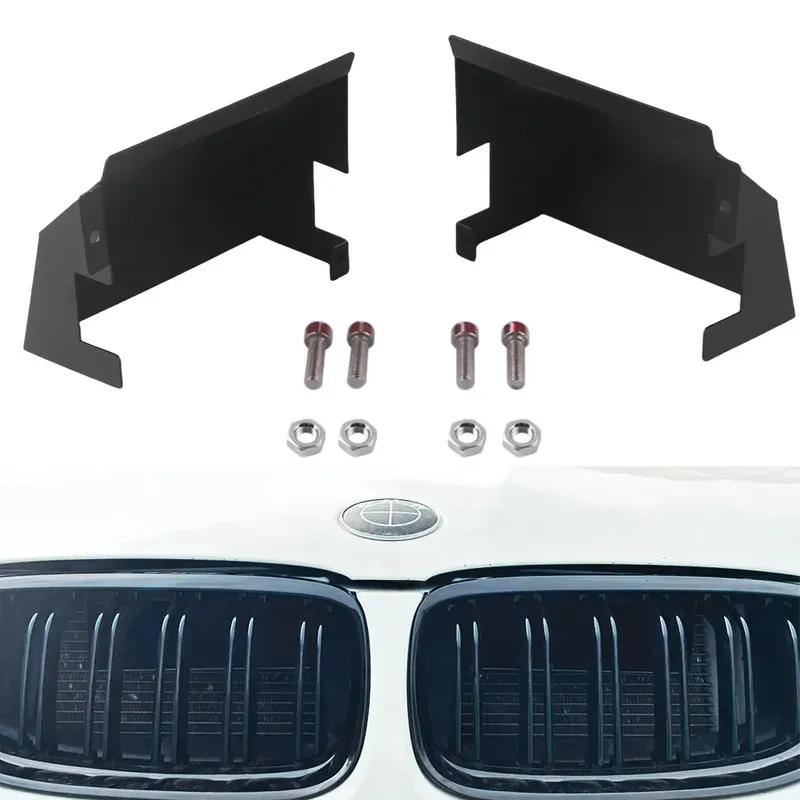 Pár černých hliníkových dynamických nasávacích otvorů pro BMW E90 E93 E92 335i 335xi 328i 328xi 2007-2012 Motor N54 N55