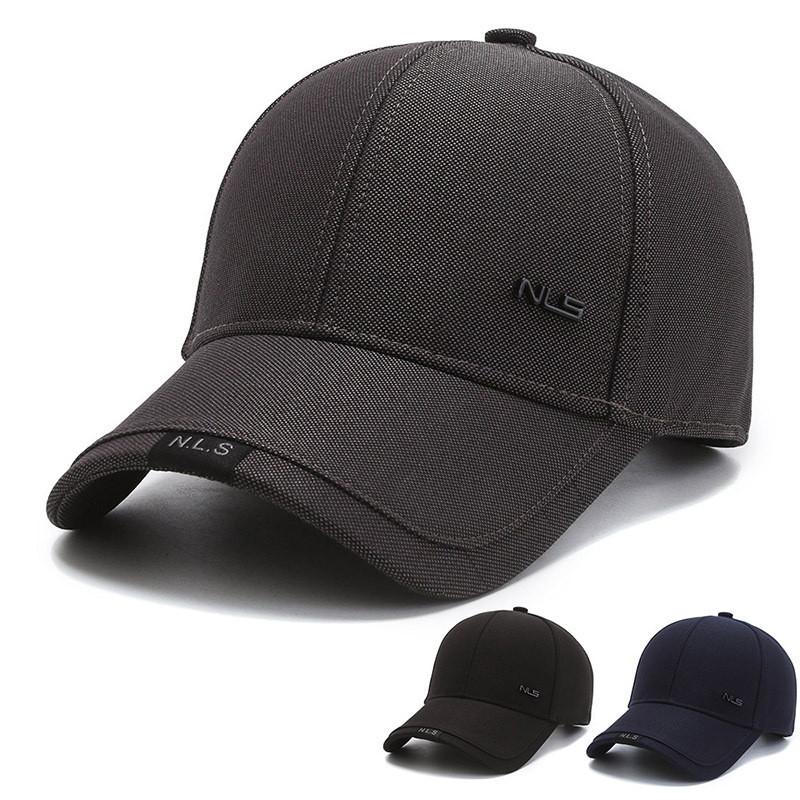 Casual Mens Adjustable Baseball Cap With Sunblock For Fall Winter Season