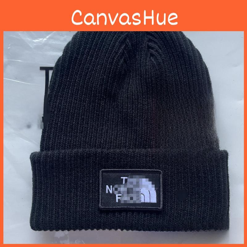 Knit Hat For Men With Embroidered Letters Warm Windproof Street Style Fall Accessory
