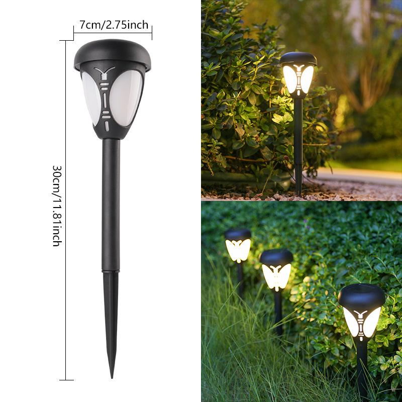 Waterproof Solar Garden Lights: Colorful LED Outdoor Landscape Lighting for Yards and Villas Solar Lawn Lamp