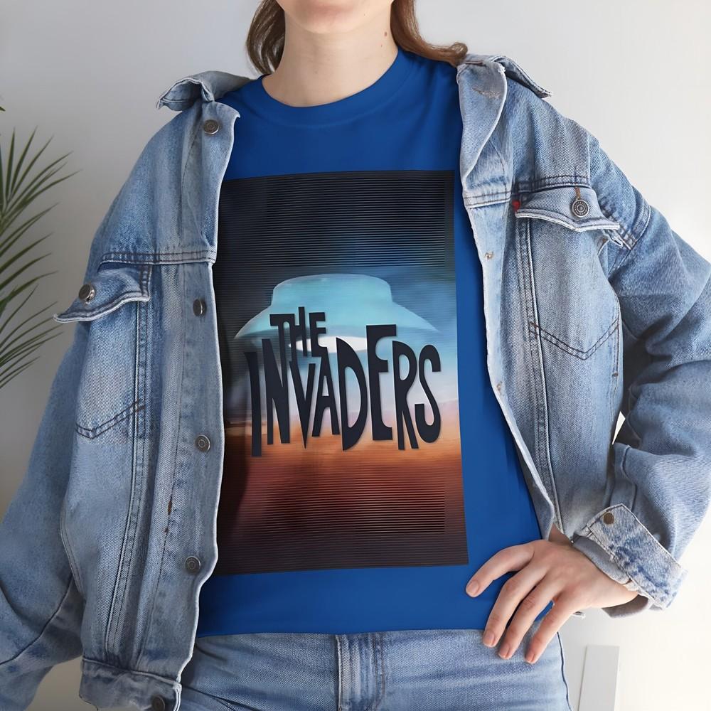 THE INVADERS (1967) T-Shirt Style B Science Fiction UFO UFO Aliens Alien