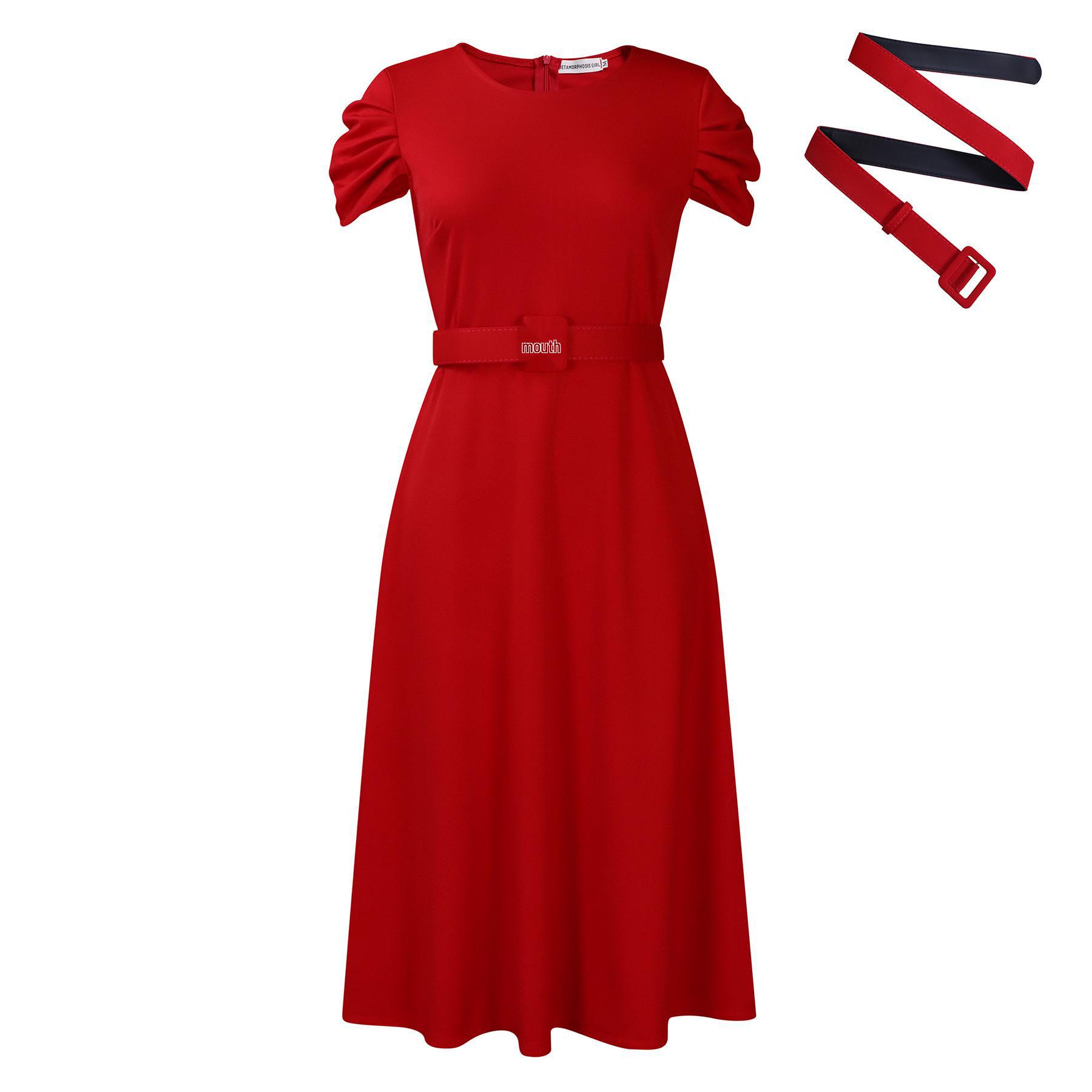 

D484 Женское элегантное платье макси с короткими рукавами и асимметричным кроем - африканский принт, коллекция Лето 2024 Double Extra Large