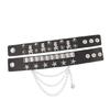 2Piece Skulls Star Multilayered Wristband Hip Hop Streetwear Fans Y2K Bracelet