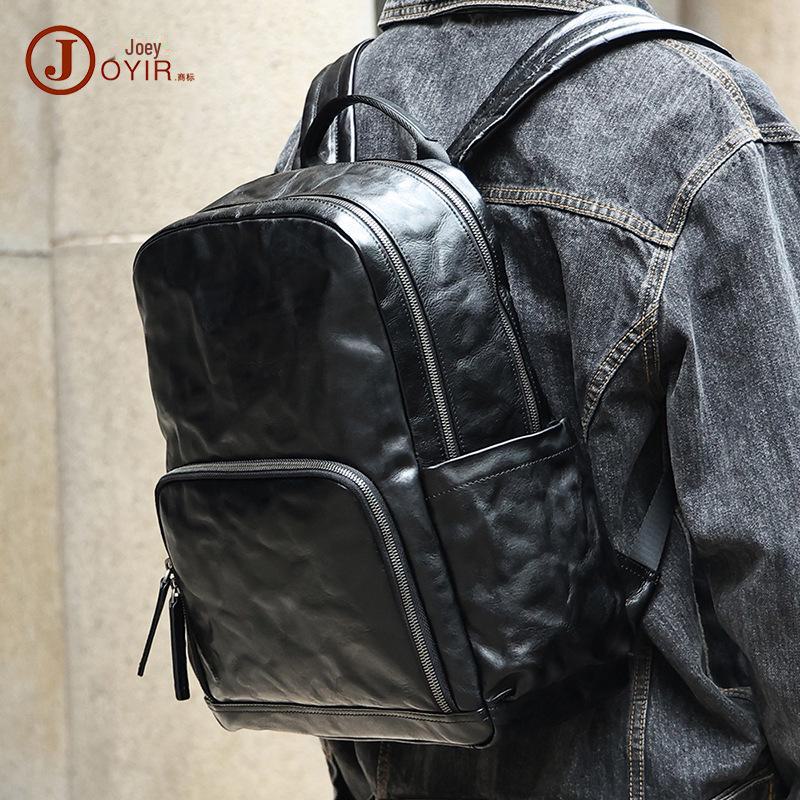 

Рюкзак для делового ноутбука 15 дюймов из кожи растительного дубления премиум-класса